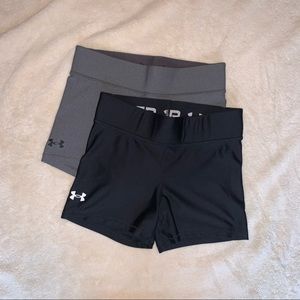 Set of Underarmour Spandex Shorts